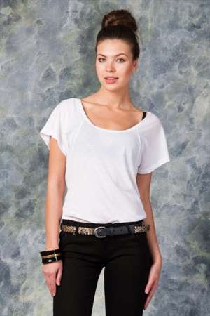 Tricou dama alb Zara