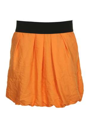 Fusta scurta Zara orange