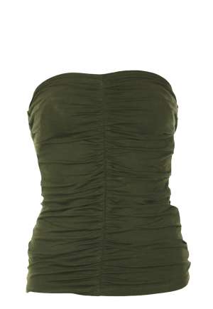 Top kaki Bershka