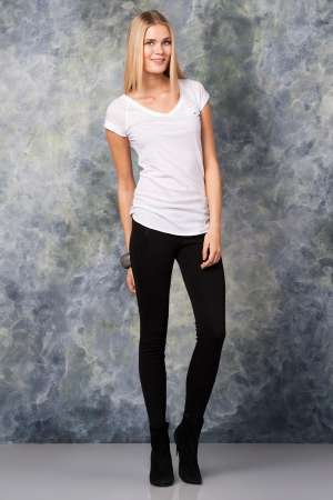 Tricou alb dama Zara