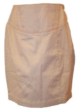 Fusta dama crem Stradivarius