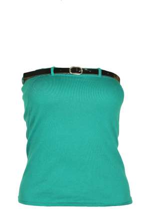Top verde Bershka