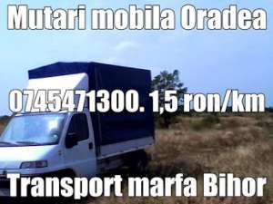 Mutari Mobila tansport marfa Oradea