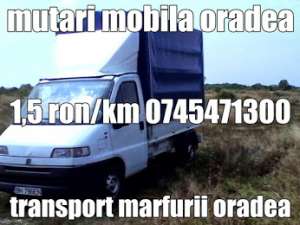 Mutari Mobila tansport marfa Oradea