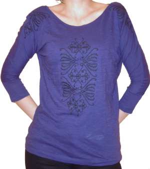 Bluza dama Stradivarius bleumarin