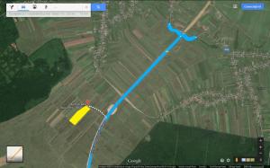 Gruiu teren extravilan 4800mp d13m langa autostrada A3 km30