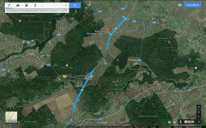 Gruiu teren extravilan 4800mp d13m langa autostrada A3 km30