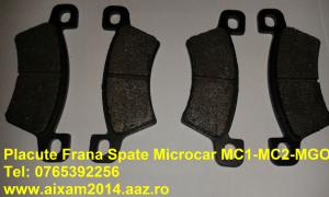 Placute Frana Microcar