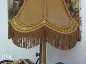 lampa cu picior bronz ,  inaltime 36 cm
