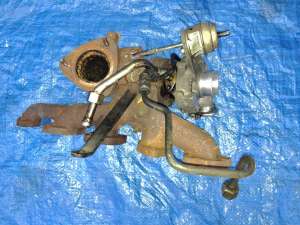 Turbo 90 531 518 si galerie evacuare OPEL Vectra B,  Astra G 2.0L Diesel