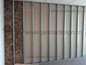 Executam montaje rigips,  compartimentari rigips gips carton
