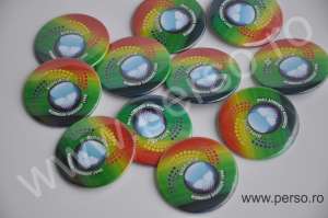 INSIGNE INSCRIPTIONATE CU FOLIE METALIZATA. INSIGNE PERSONALIZATE