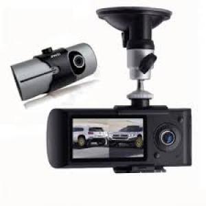 DVR auto cu GPS si 2 camere video
