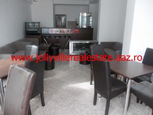 Cafenea / ceainarie - Spatiu comercial amenajat mobilat,       utilat
