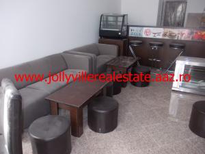 Cafenea / ceainarie - Spatiu comercial amenajat mobilat,       utilat