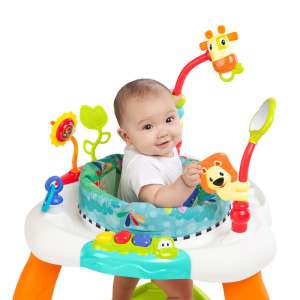 Centru de activitati Bounce Bounce Baby Safari Adventure