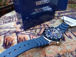 SEIKO MONSTER ALBASTRU LIMITED EDITION ORIGINAL