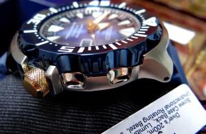 SEIKO MONSTER ALBASTRU LIMITED EDITION ORIGINAL