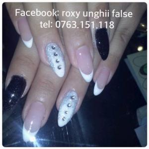 aplic unghii false cu gel 70 ron