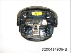 RENAULT MEGANE II,   SCENIC II,   GRAND SCENIC II Facelift 2006-2009 AIRBAG Negru pt pilot