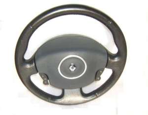 Airbag si volan pilot Negru RENAULT Megane 2,  Scenic 2 Facelift 2006-2009