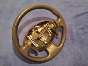RENAULT MEGANE 2,  SCENIC 2,  GRAND SCENIC 2 Volan piele Negru pilot 2003-2009