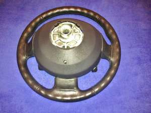 RENAULT MEGANE 2,  SCENIC 2,  GRAND SCENIC 2 Volan piele Negru pilot 2003-2009