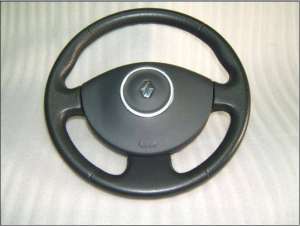Airbag + volan Negru RENAULT MEGANE 2,  SCENIC 2,  GRAND SCENIC 2 Facelift 06-2009