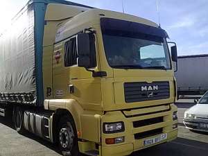 vand camion man tga460+ semiremorca basculabila