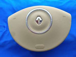 RENAULT MEGANE II ,   SCENIC II ,   GRAND SCENIC II model Facelift 2006-2009 AIRBAG cu inel cromat c