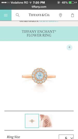Vand inel Tiffany
