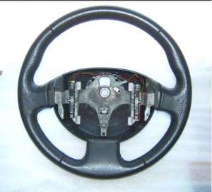 RENAULT Megane 2,   Scenic 2,   Grand Scenic 2 Volan piele NEGRU 2003-2009