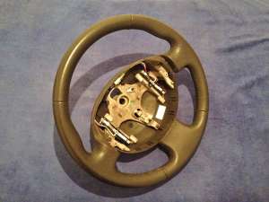 RENAULT Megane 2,   Scenic 2,   Grand Scenic 2 Volan piele NEGRU 2003-2009