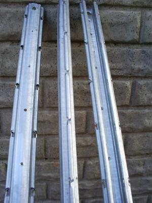 spalie prezincati 2,    4m