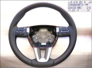 SEAT Leon 5P,   Toledo ,  Altea,  Alhambra Volan comenzi piele perforata NOU