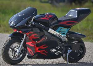 Motocicleta 350W Eco PoketBike ,  noua cu garantie 12 luni