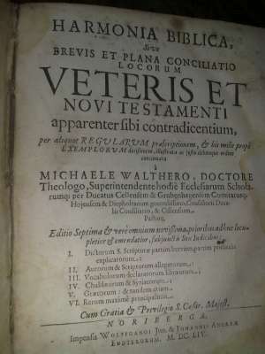 Biblie din 1654