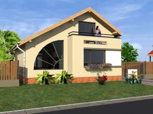 casa+teren,  250 mp constructie noua