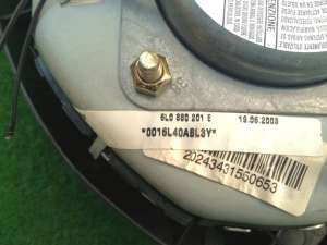 SEAT IBIZA model 2002-2008 CORDOBA model 2004-2009 AIRBAG pt volan model Sport  Cod: 6L0 880 201 A ,
