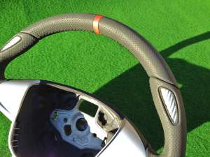 SEAT IBIZA 6J0 Volan Sport piele perforata insertii carbon 2009-2013