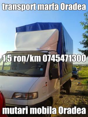 Transport marfa mobila oradea