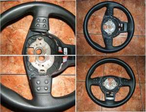 AIRBAG + volan piele comenzi SEAT Leon,   Ibiza,   Toledo,   Altea 2004-05-2009
