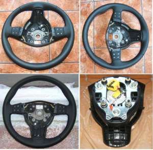 AIRBAG + volan piele comenzi SEAT Leon,   Ibiza,   Toledo,   Altea 2004-05-2009