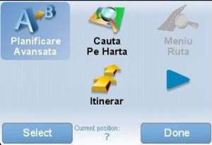 TomTom meniu limba Romana