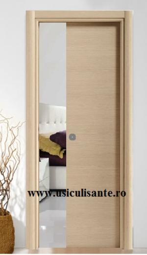 usi culisante glisante in perete,     model Cieca,     culoare wenge,   rovere sbiancato, 