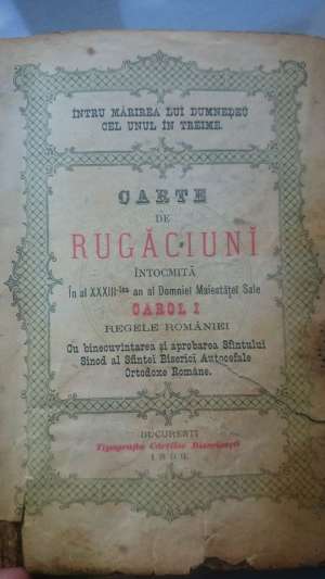 Carte de rugaciuni .115 ani