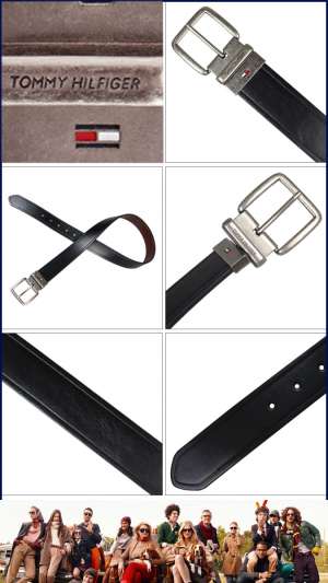 Curea barbati piele naturala Tommy Hilfiger 5074 Original din SUA