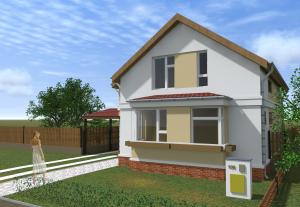 casa + teren,    250 mp,    constructie noua