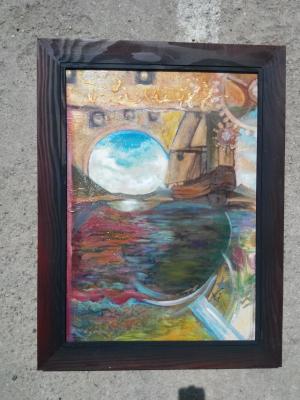 Artist plastic preiau comenzi sau vand pictura in ulei acrilic sau mixed media