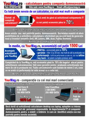 Oferta calculatoare Core2Duo second